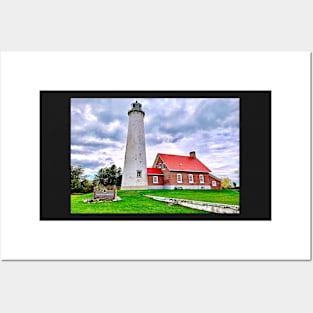 “Tawas Point Lighthouse” Posters and Art